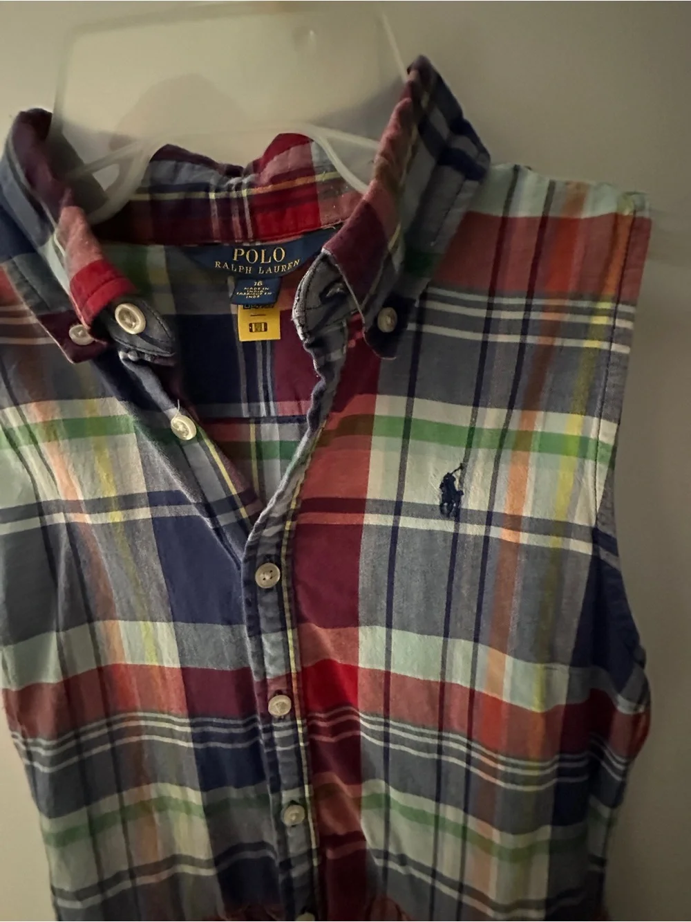 Polo by Ralph Lauren Multicolor Plaid Button-Down Shirt